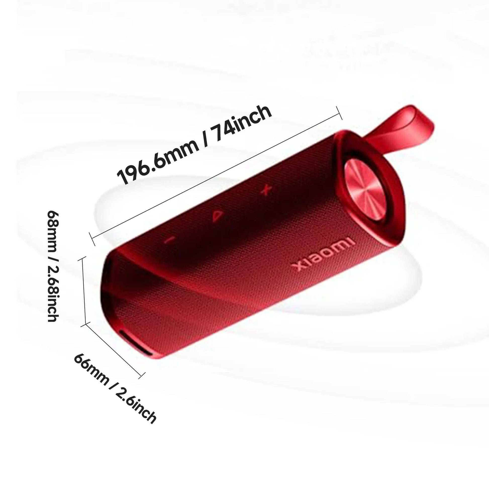 Xiaomi Sound Outdoor Portable Speaker 2600mAh Battery 30W 12-Hour Ultra-Long Battery Life - Red
