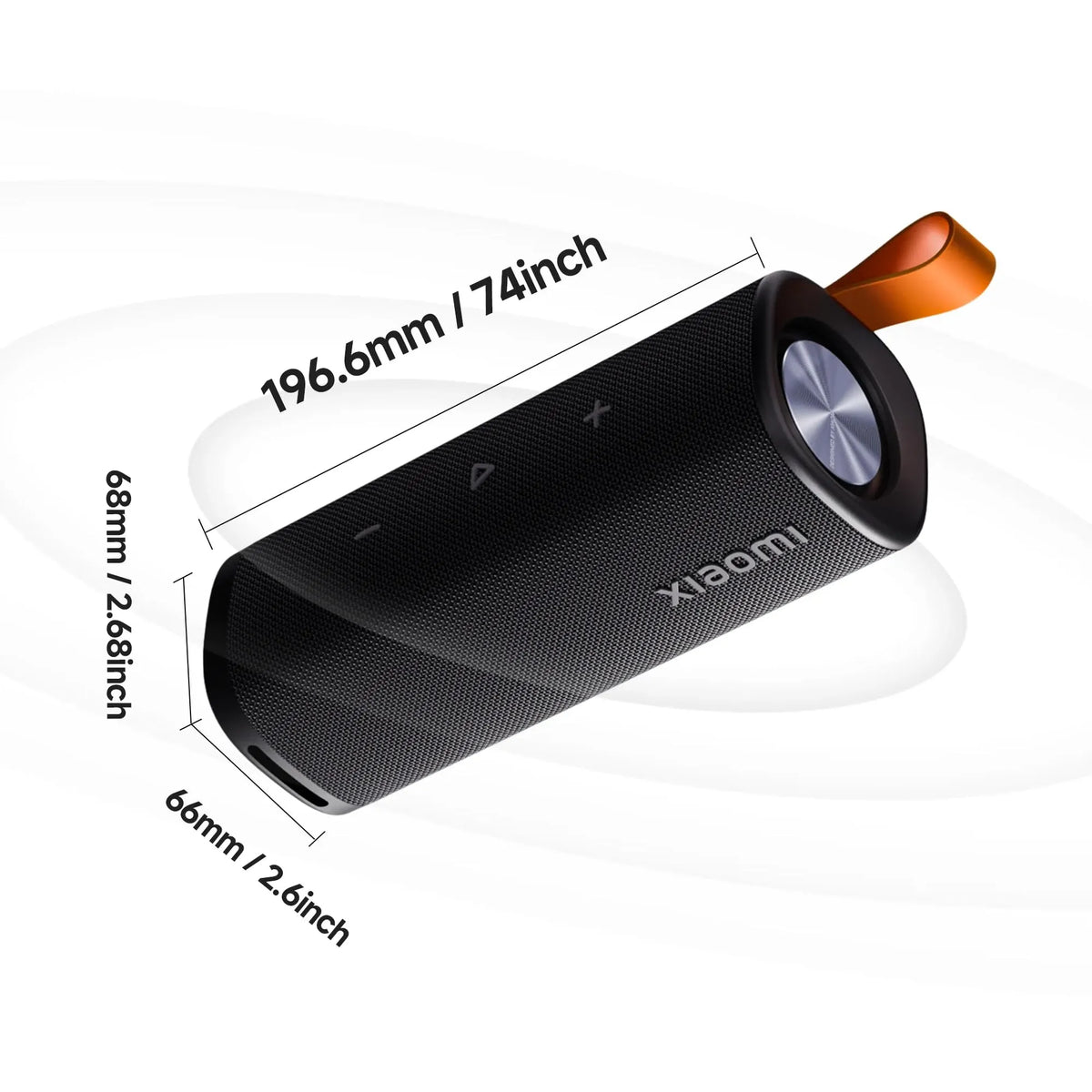 Xiaomi Sound Outdoor Portable Speaker 2600mAh Battery 30W 12-Hour Ultra-Long Battery Life - Black