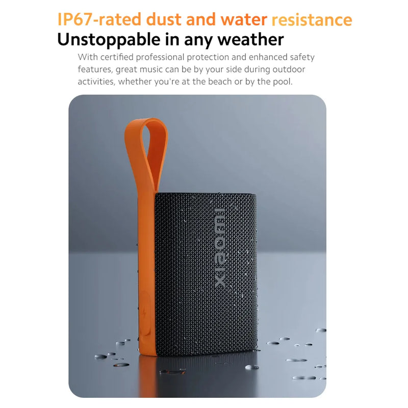 Xiaomi Waterproof Portable Sound Pocket Bluetooth Speaker Type-C Rechargeable 10 Hours Playback Time