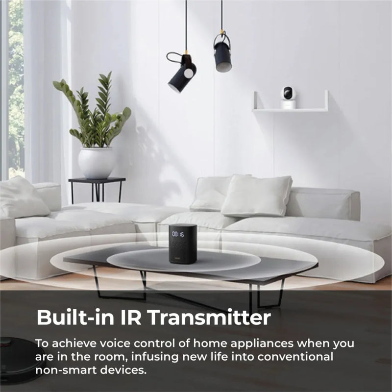Xiaomi Smart Speaker IR Control With LED Clock Display – Black