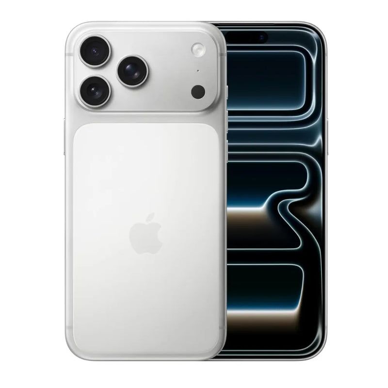 Apple iPhone 17 Pro Max 6.9-Inch Display eSIM 512GB A19 Pro Chip Pro Camera System 39H Battery - Silver