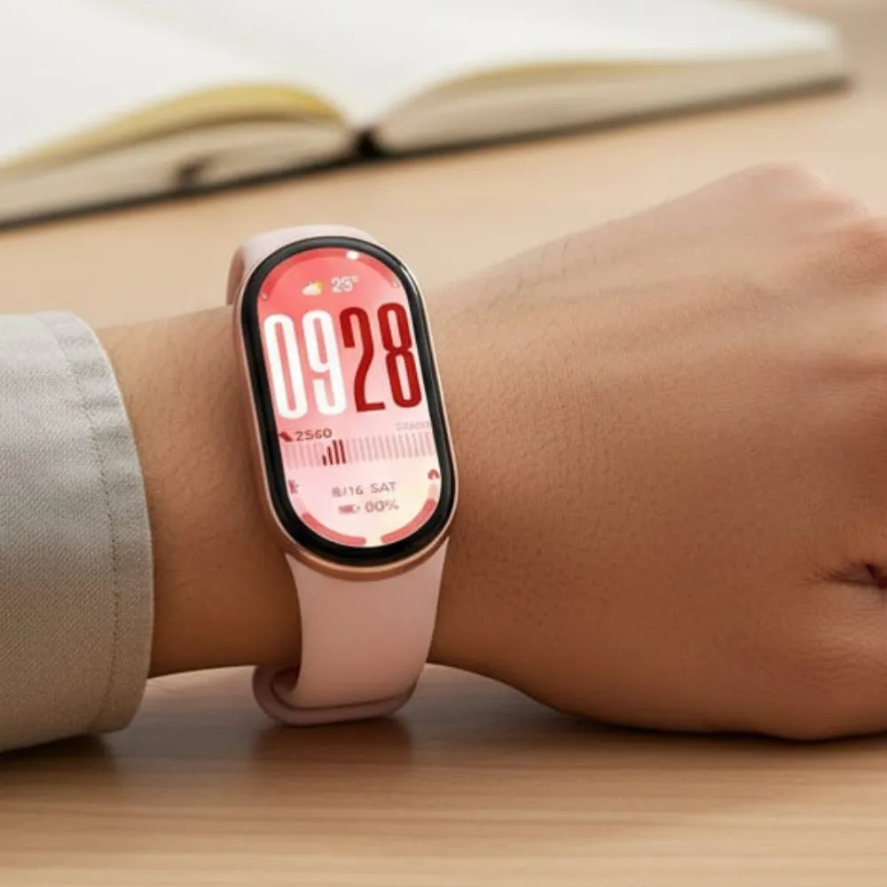 Xiaomi Smart Band 10 Mystic Rose 1.72" AMOLED Display 21-Day Battery Professional Fitness Tracker
