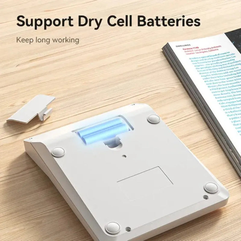Yesido EC10 Desk Calculator Dual Power LCD Display with Large Keys, Portable & Reliable