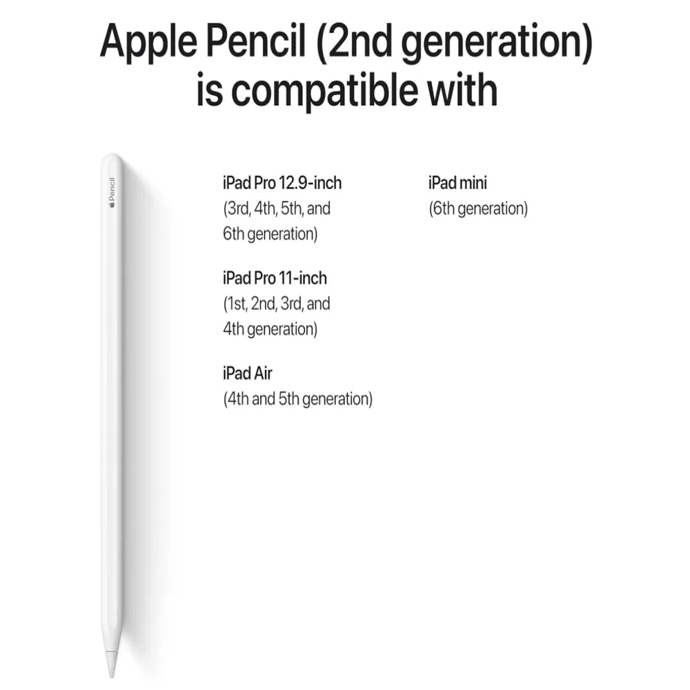 Apple Pencil 2nd Generation With Wireless Charging