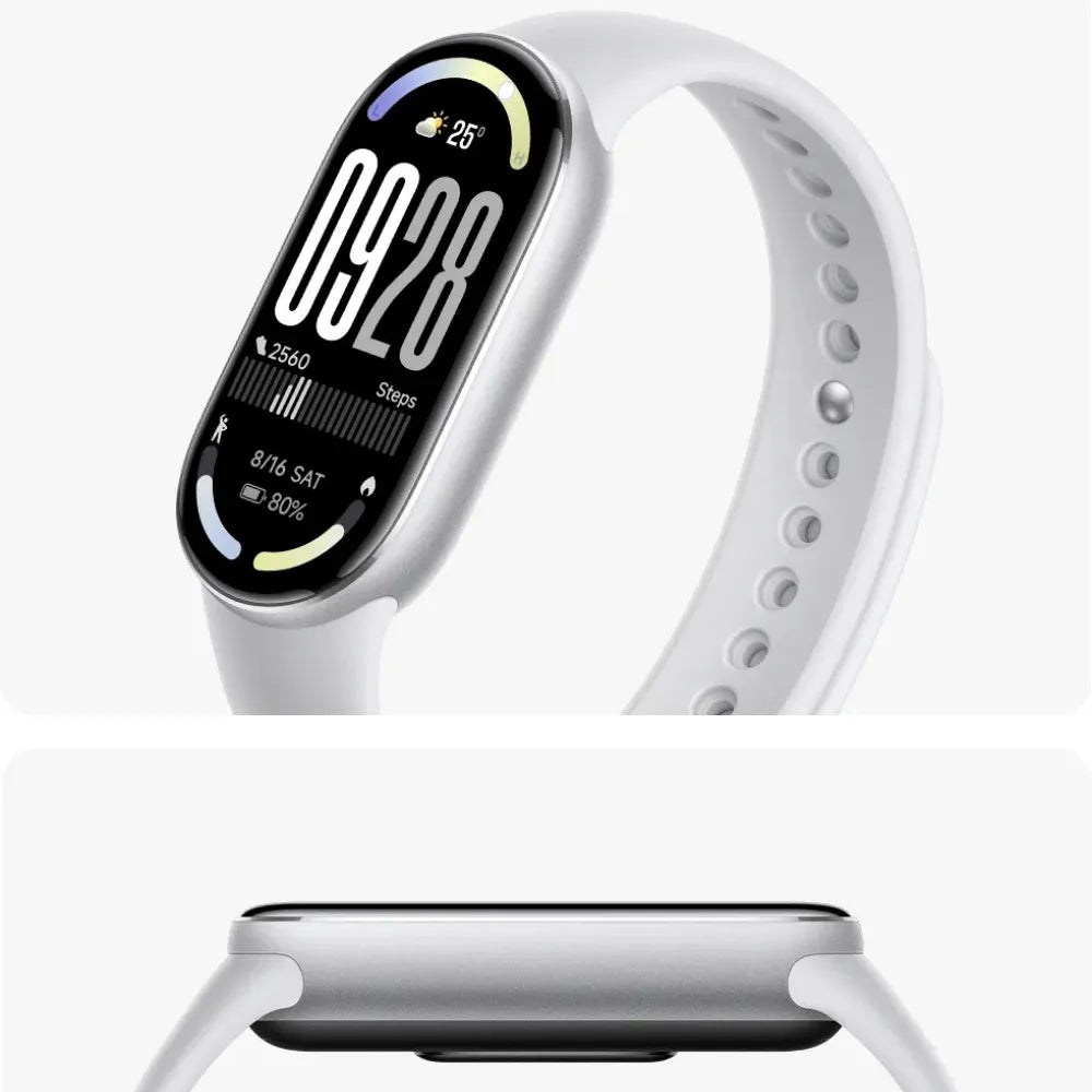 Xiaomi Smart Band 10 – 1.72" AMOLED Display, 21-Day Battery, 150+ Sports Modes, Heart-Rate Broadcast
