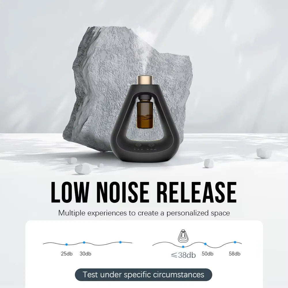 Porodo Lifestyle Aroma Sphere Waterless Diffuser with 1200mAh Battery Cold Diffusion 10mL Capacity