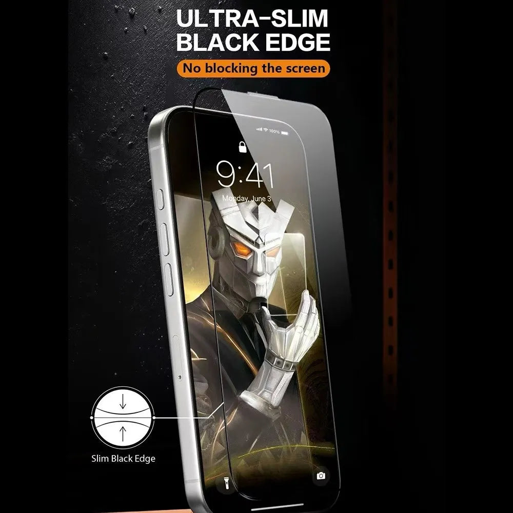 Mag Series Clear Case with MagSafe & URR HD Screen Protector for iPhone 17 Pro Max, Slim Shockproof Transparent Cover, 9H Tempered Glass