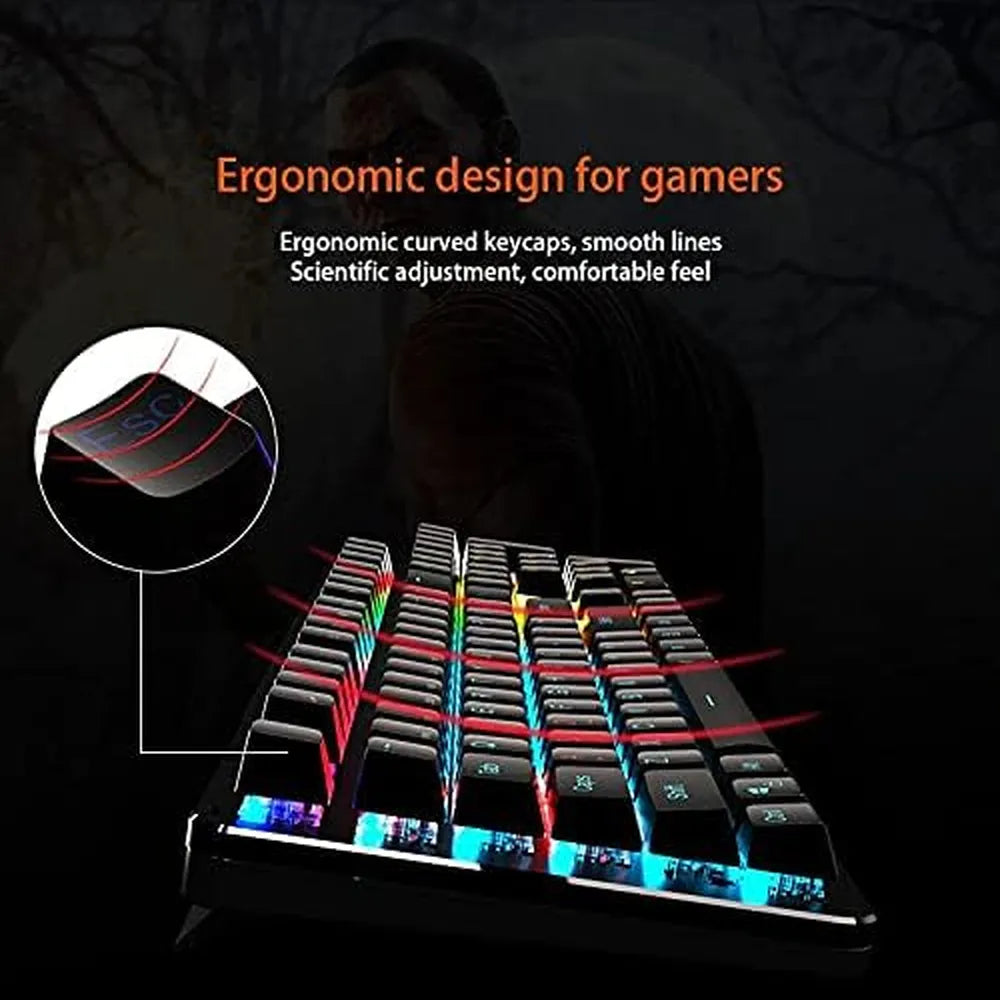 Meetion MT-MK007 Mechanical Gaming Keyboard With LED Backlight