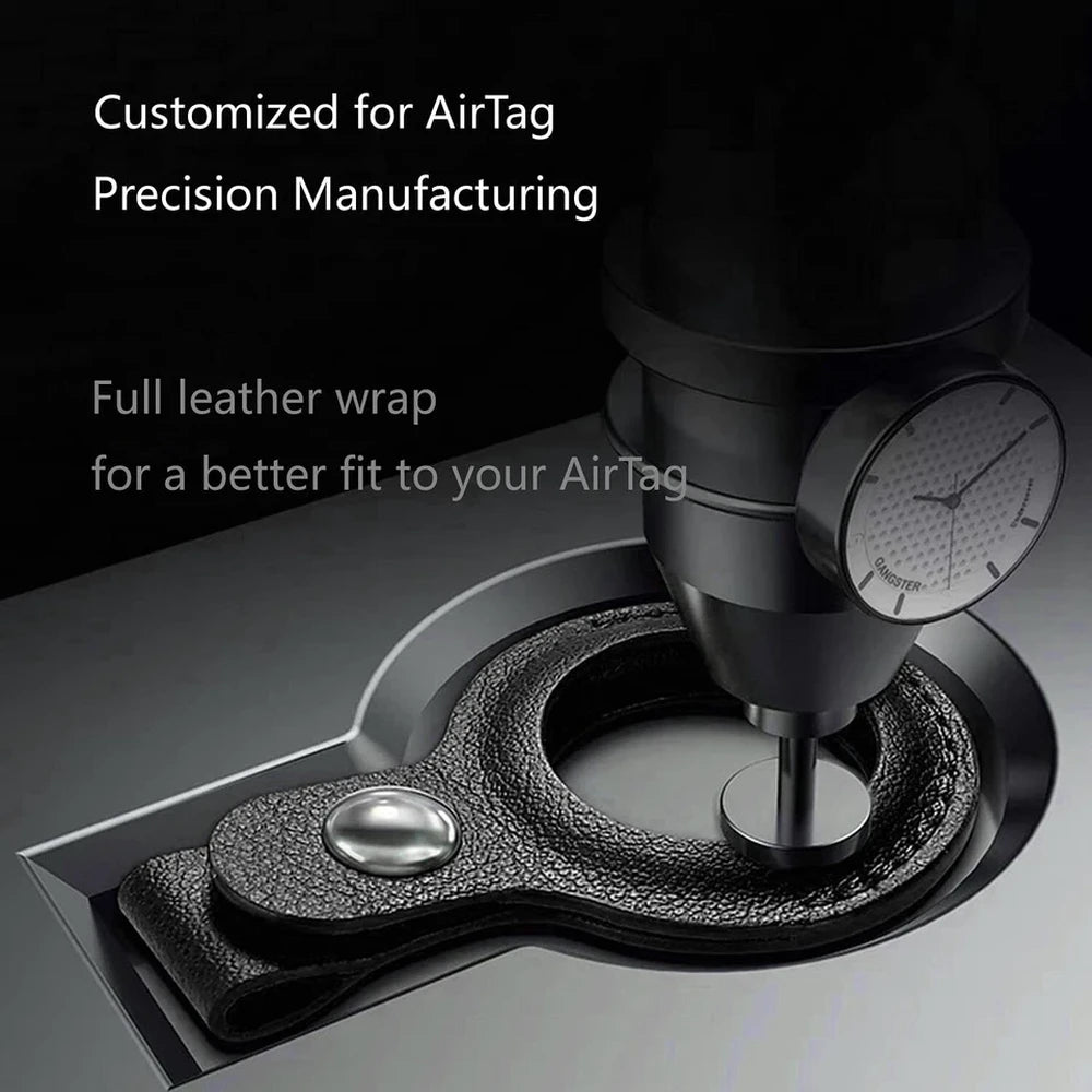 Coteetci Key Ring for Apple AirTag Locator Holster