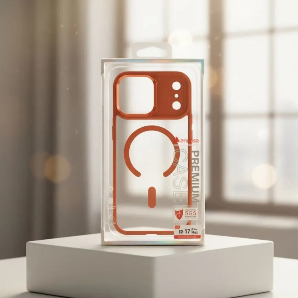 Encase Premium Matte MagSafe Case for iPhone 17 Pro Max, Full Protection, Slim Shockproof Design, Anti-Fingerprint Matte Finish