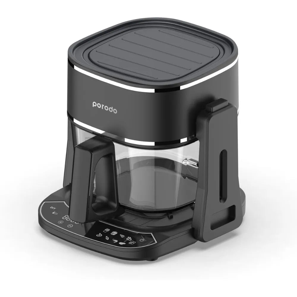 Porodo Lifestyle 4.5L Air Fryer & Grill Combo, 8 Preset Functions, Touch Screen Display, 40°–200°C Temperature Control