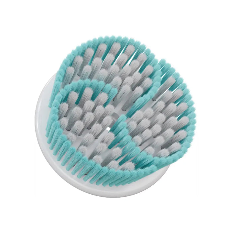 Porodo 4-in-1 Facial Cleansing Brush 2-Speed 360° Rotation with 4 Brush Attachments, 500mAh Battery, Type-C Charging – White