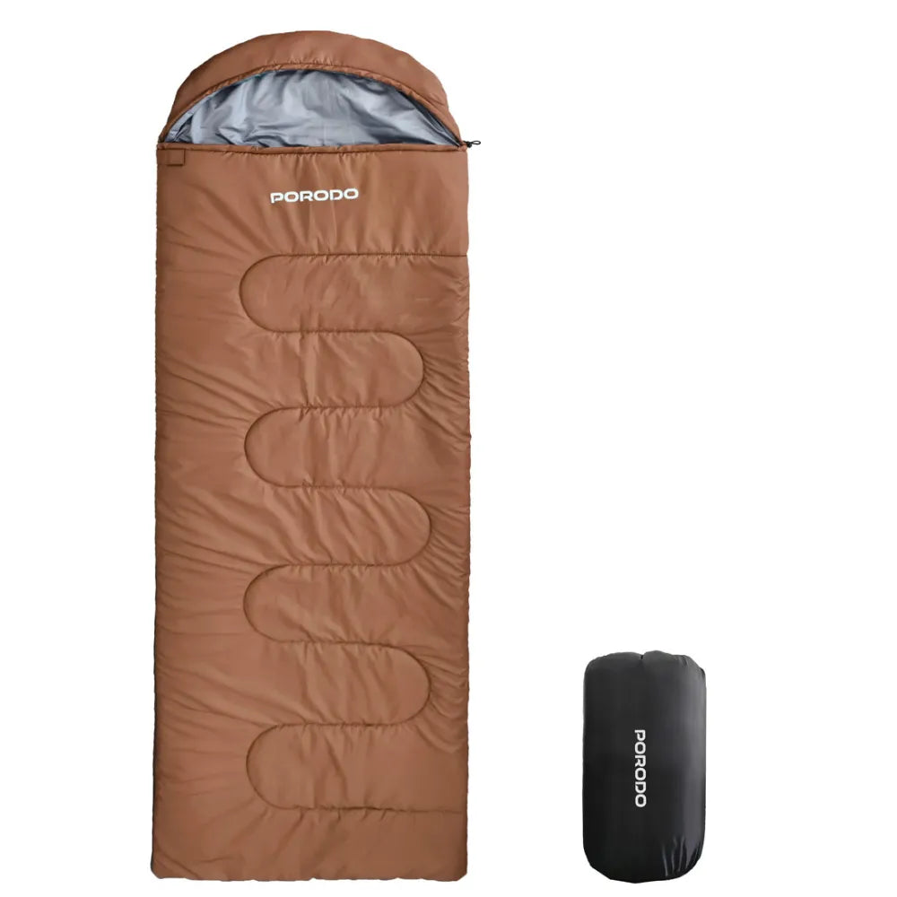 Porodo Lifestyle Power Heating Sleeping Bag with Adjustable Temperature 35°C–55°C, 5V/2A USB Power Bank Compatible