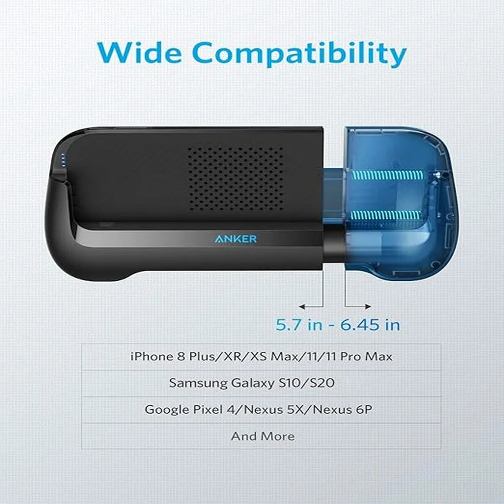 Anker PowerCore Play 6K Mobile Game Controller 6700mAh Battery With Dual Charging Points