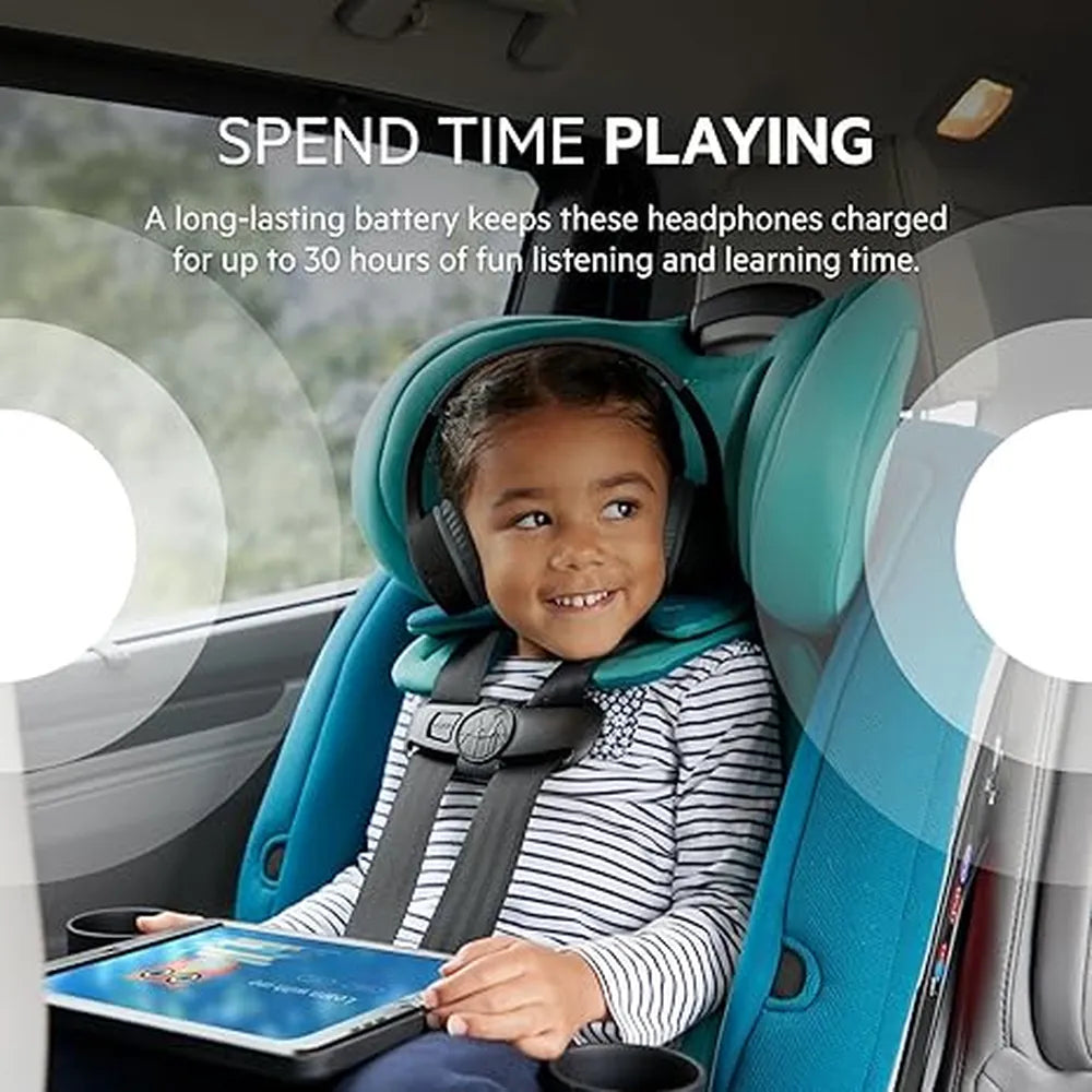 Belkin Soundform Mini Wireless Ear Headphones for Kids 30H Battery Life - Black