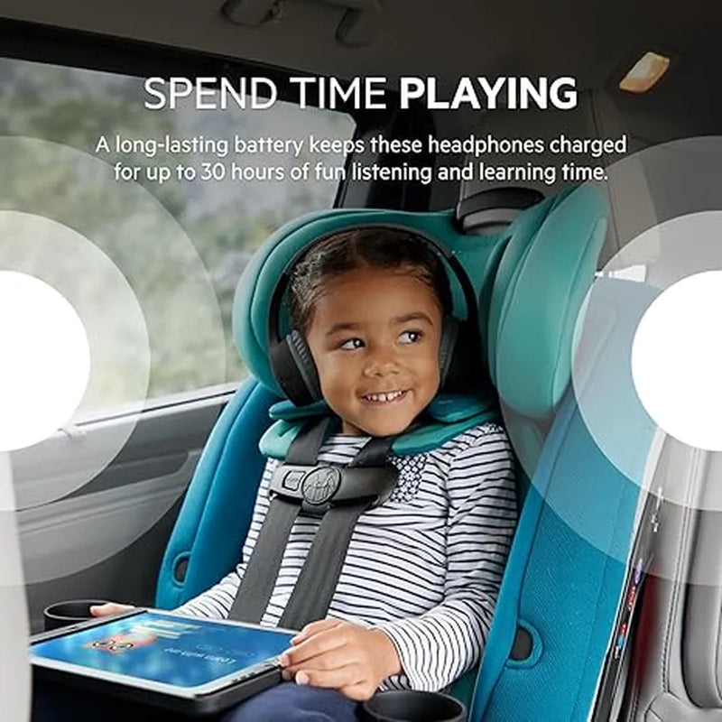 Belkin Soundform Mini Wireless Ear Headphones for Kids 30H Battery Life - Black
