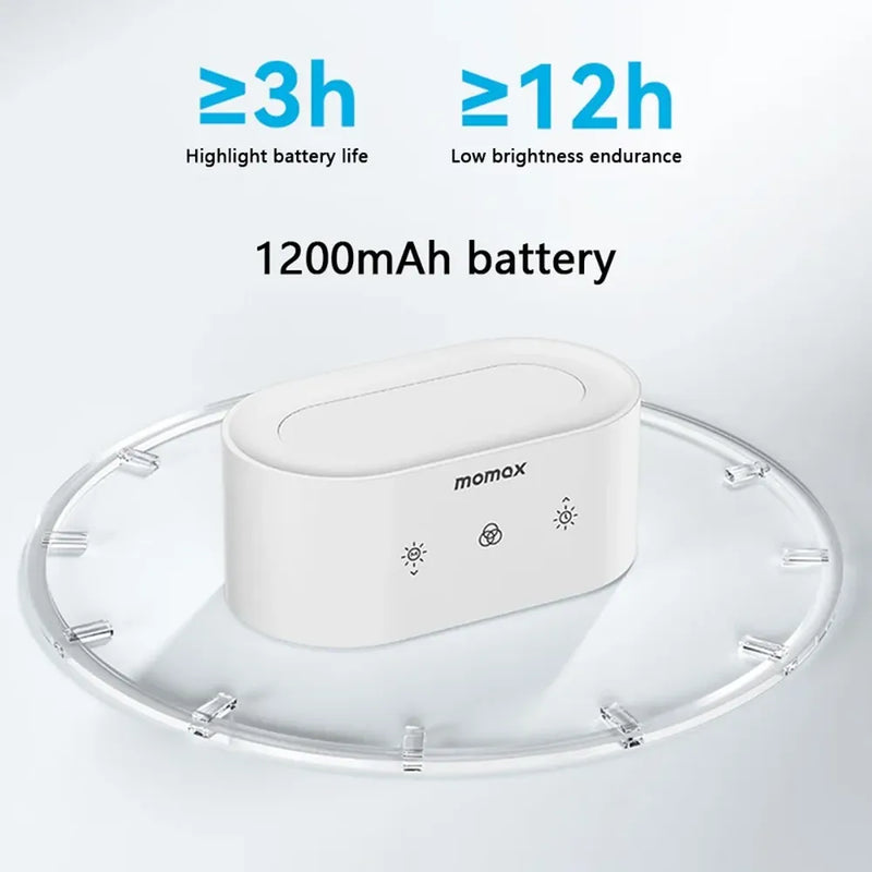 Momax SnapLux Mood Portable LED Lamp With Controller 1800mAh Battery With Remote Control