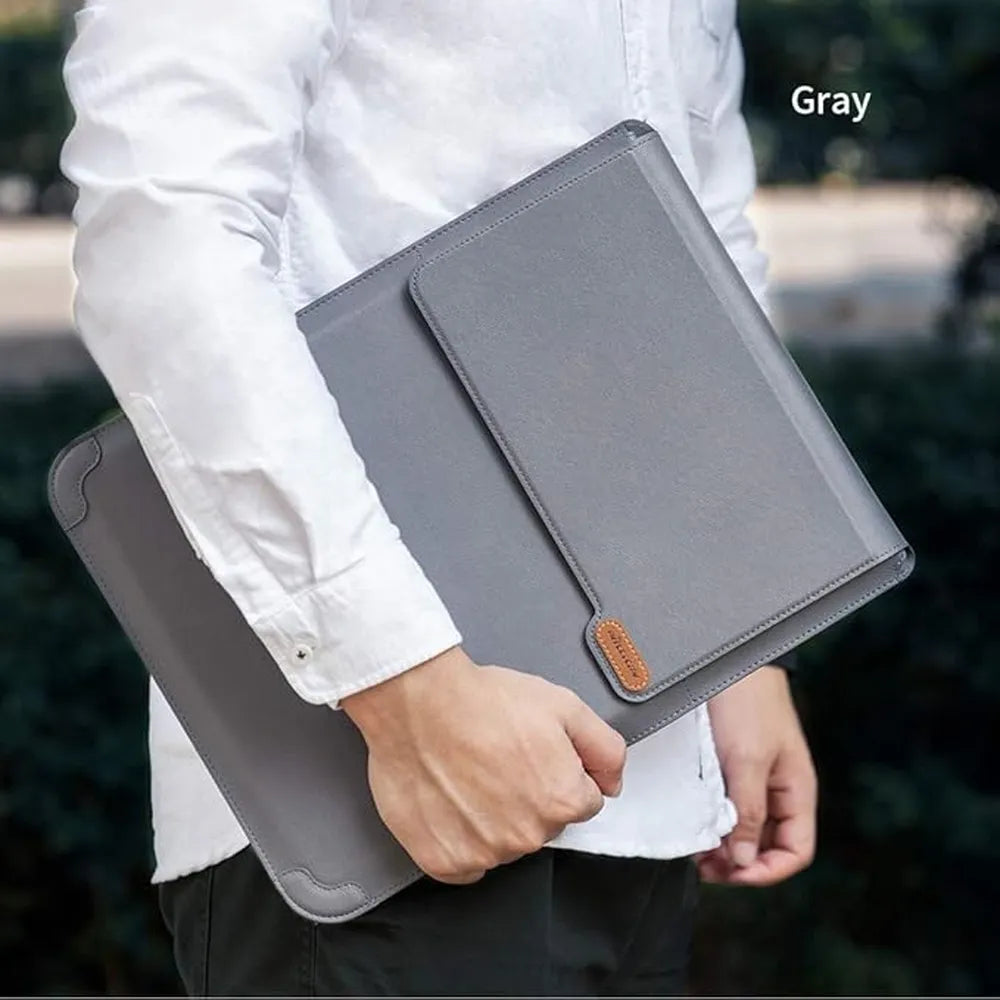 Nillkin 3 in 1 Versatile Laptop Sleeve 14 inch  Compatible with 13"- 14" Laptops – Grey