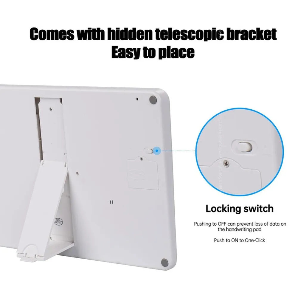 Green Lion CalcWrite Pro Calculator Writing Pad Powered By 3V Coin Battery