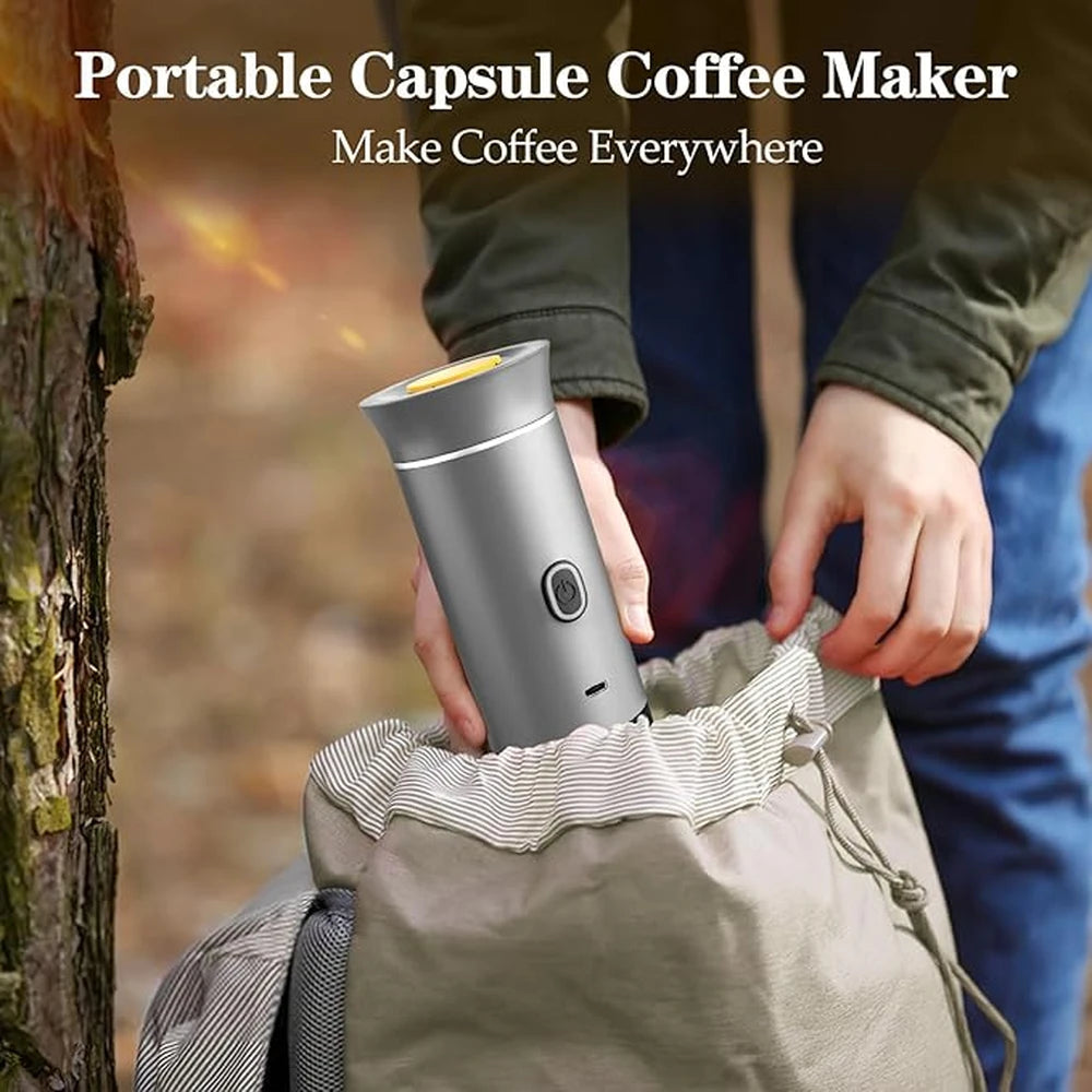 3-in-1 Portable Espresso Machine 60mL 2500mAh Battery Type-C Rechargeable