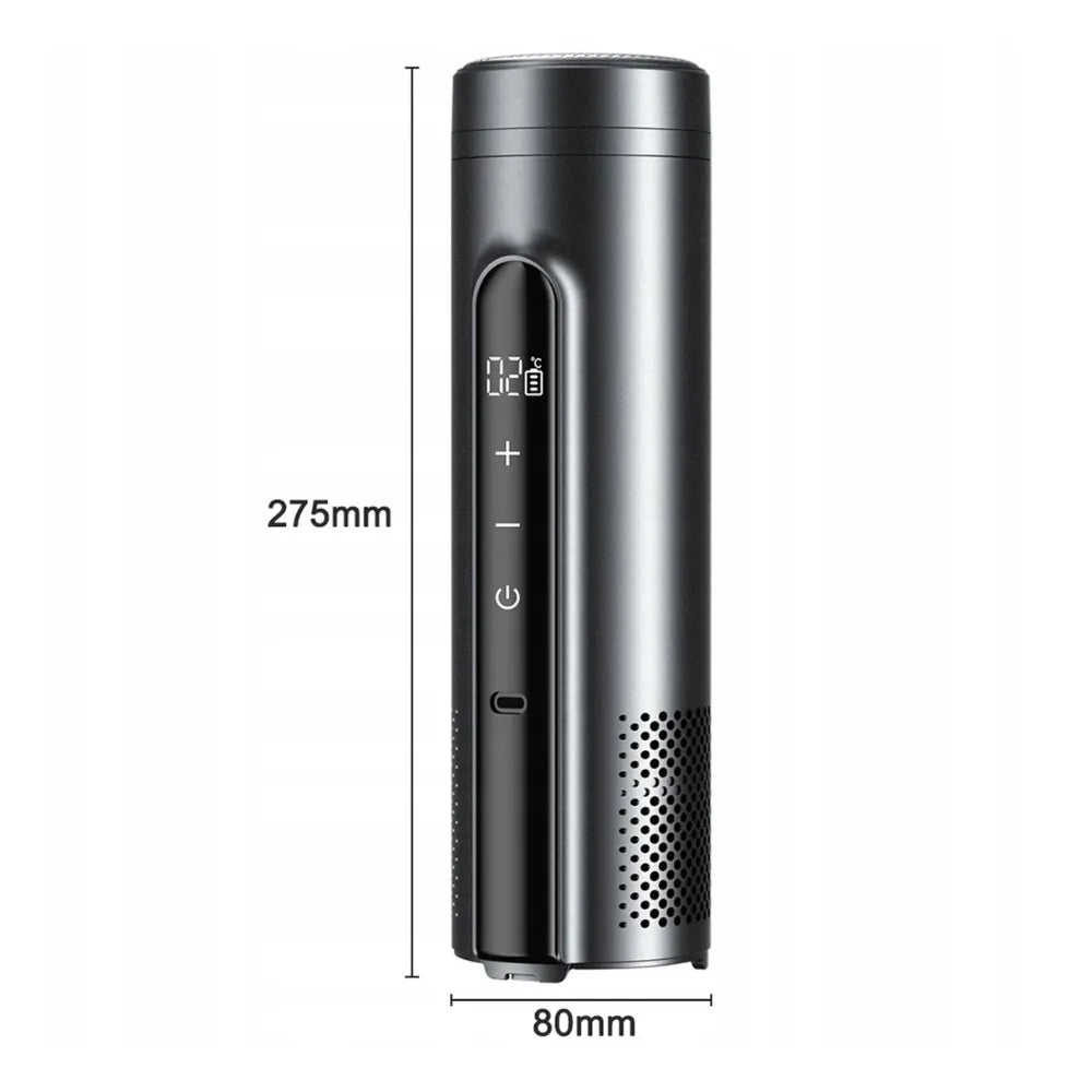 Portable Insulin Cooler Box Mini Medicine Refrigerator 0–18°C Smart Cooling with 10200mAh Battery & Type-C Rechargeable