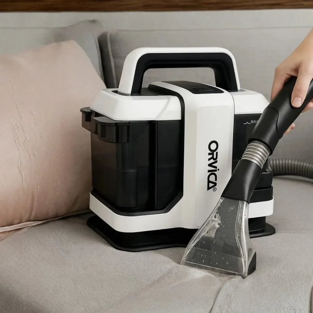 ORVICA ORM-509 Professional Sofa & Carpet Cleaning Washer 1200W Wet/Dry Shampooer with Dual-Tank System