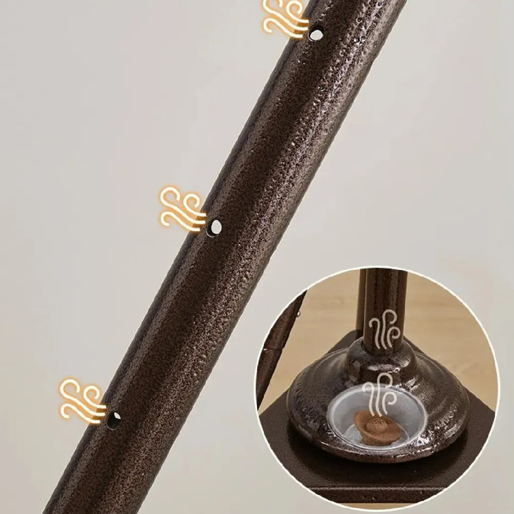 Vertical Cloth Incense Burner Stand