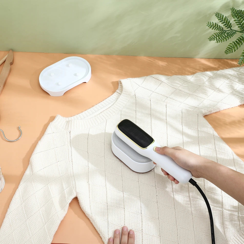 Foldable Handheld Garment Steamer – 5-Gear Adjustable Steam, Portable Fashion-Design Electric Clothes Steamer Iron