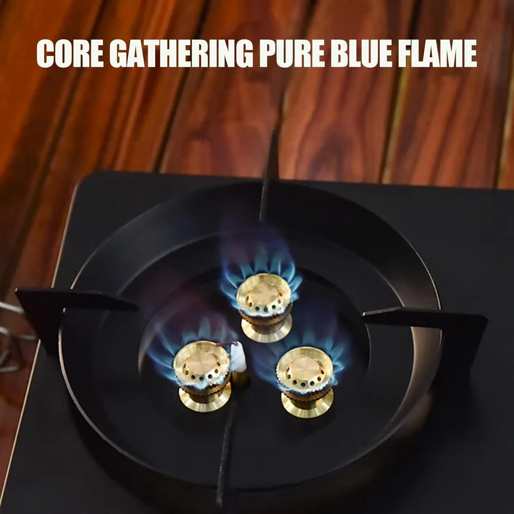 Yanchuan Portable Gas Stove, Single Burner High-Efficiency Butane Cooker with Durable Steel Body & Compact Outdoor Design