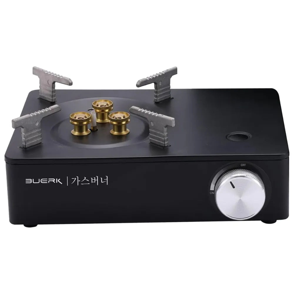 BUERK Portable Single Gas Stove – High-Efficiency Compact Burner for Outdoor Cooking & Home Use