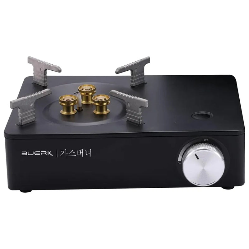 BUERK Portable Single Gas Stove – High-Efficiency Compact Burner for Outdoor Cooking & Home Use