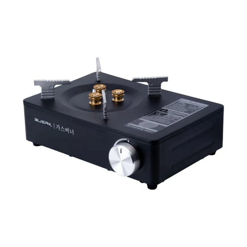 BUERK Portable Single Gas Stove – High-Efficiency Compact Burner for Outdoor Cooking & Home Use