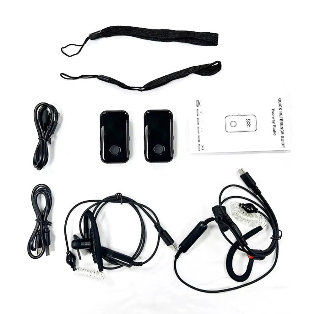 CRONY TGK58mini Walkie-Talkie Wireless Ear Hook Mini Two-Way Intercom Bluetooth Headset TG-K58MINI