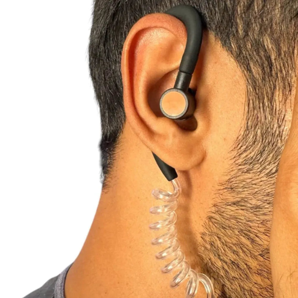 CRONY TGK58mini Walkie-Talkie Wireless Ear Hook Mini Two-Way Intercom Bluetooth Headset TG-K58MINI