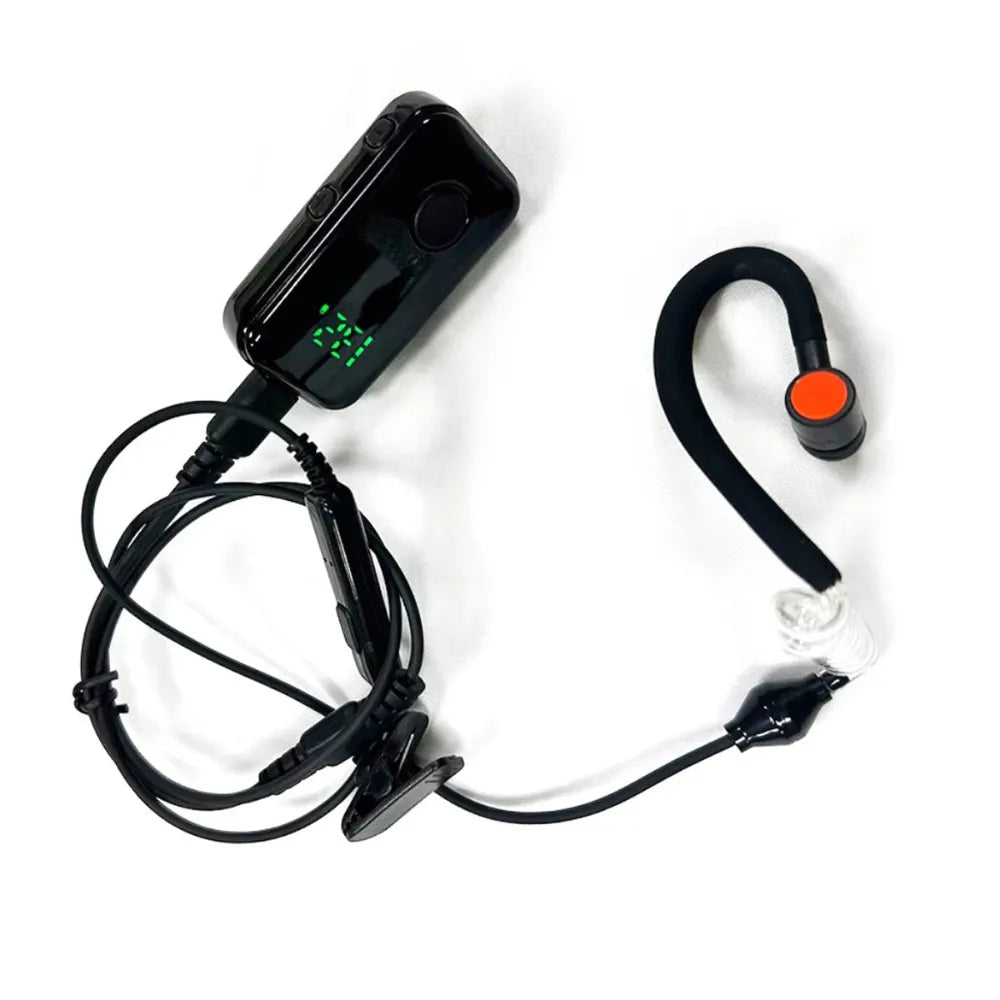 CRONY TGK58mini Walkie-Talkie Wireless Ear Hook Mini Two-Way Intercom Bluetooth Headset TG-K58MINI