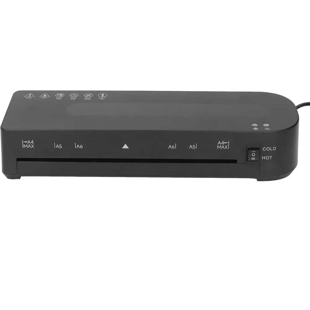 A4 Laminator Machine – 80–125 Mic Support, 320mm/min Speed, Fast Heat-Up, Touch Controls, ABS Jam Release, For Documents & Photos