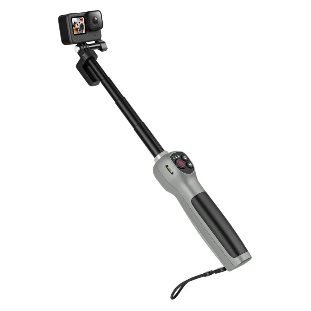 TELESIN Underwater Bluetooth Selfie Stick – 85cm Extendable IPX68 Waterproof Pole with Remote Control for GoPro HERO 8–13
