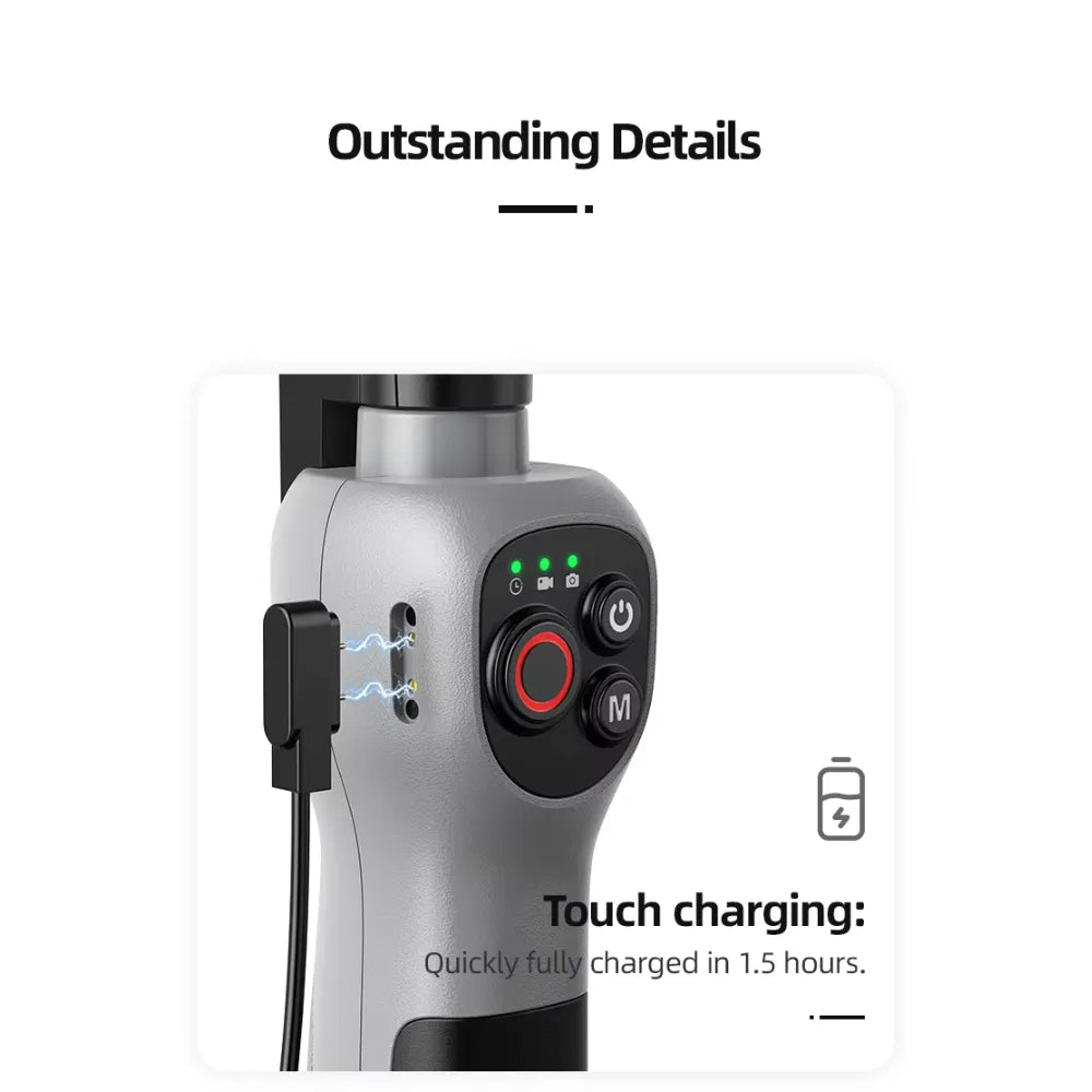 TELESIN Underwater Bluetooth Selfie Stick – 85cm Extendable IPX68 Waterproof Pole with Remote Control for GoPro HERO 8–13