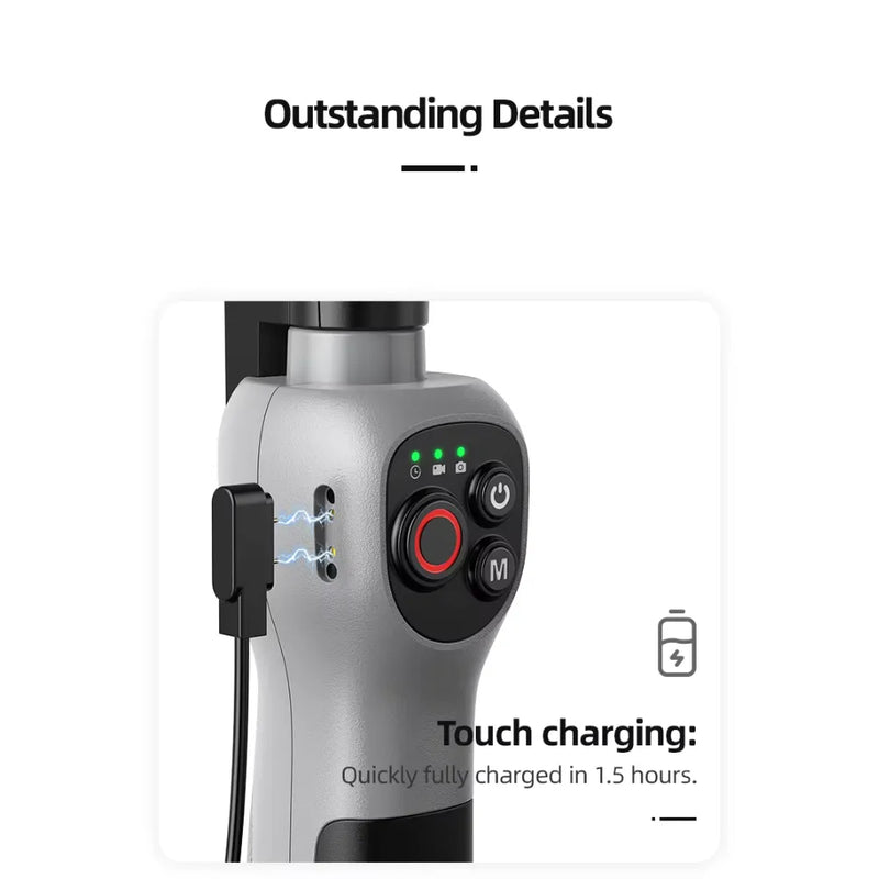 TELESIN Underwater Bluetooth Selfie Stick – 85cm Extendable IPX68 Waterproof Pole with Remote Control for GoPro HERO 8–13