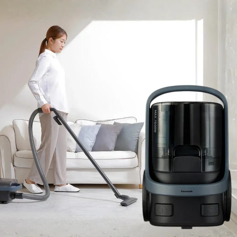 Panasonic MC-CL601 Bagless Canister Vacuum Cleaner – 1600W Powerful Suction, 2.2L Dust Capacity, 5-Layer Filtration
