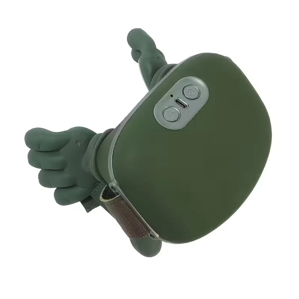 6D Simulated Hand Massage Shawl with Heat, USB Rechargeable, Multiple Intensity Levels, Portable Neck & Body Massager for Shoulders, Back, Waist and Legs