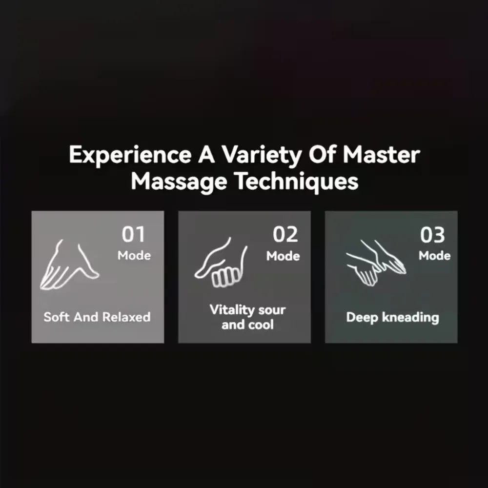 6D Simulated Hand Massage Shawl with Heat, USB Rechargeable, Multiple Intensity Levels, Portable Neck & Body Massager for Shoulders, Back, Waist and Legs
