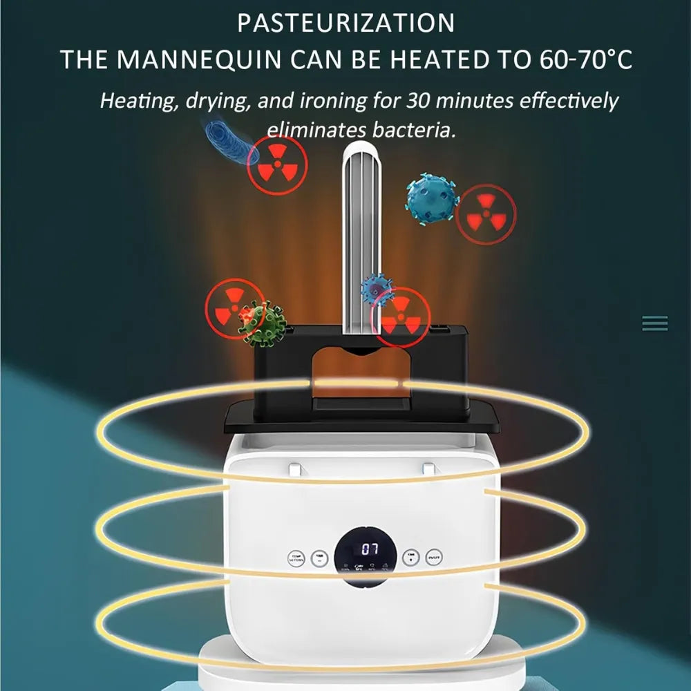 Automatic Hot Air Garment Dryer & Iron 1000W with Inflatable Shirt & Pants Mold, Quick Wrinkle Remover for Home and Office