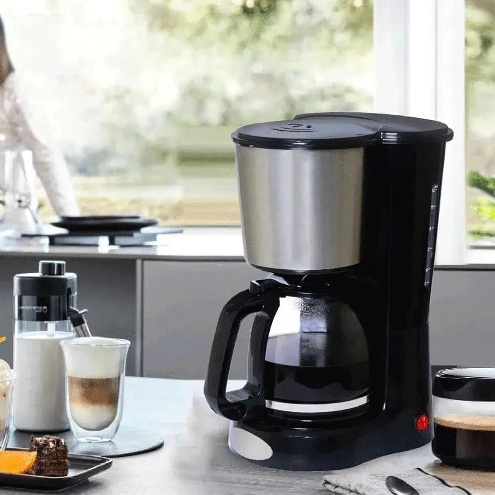 Denx DX3415 1.5L Coffee Maker, 900W Drip Coffee Machine with Anti-Drip & Keep Warm Function