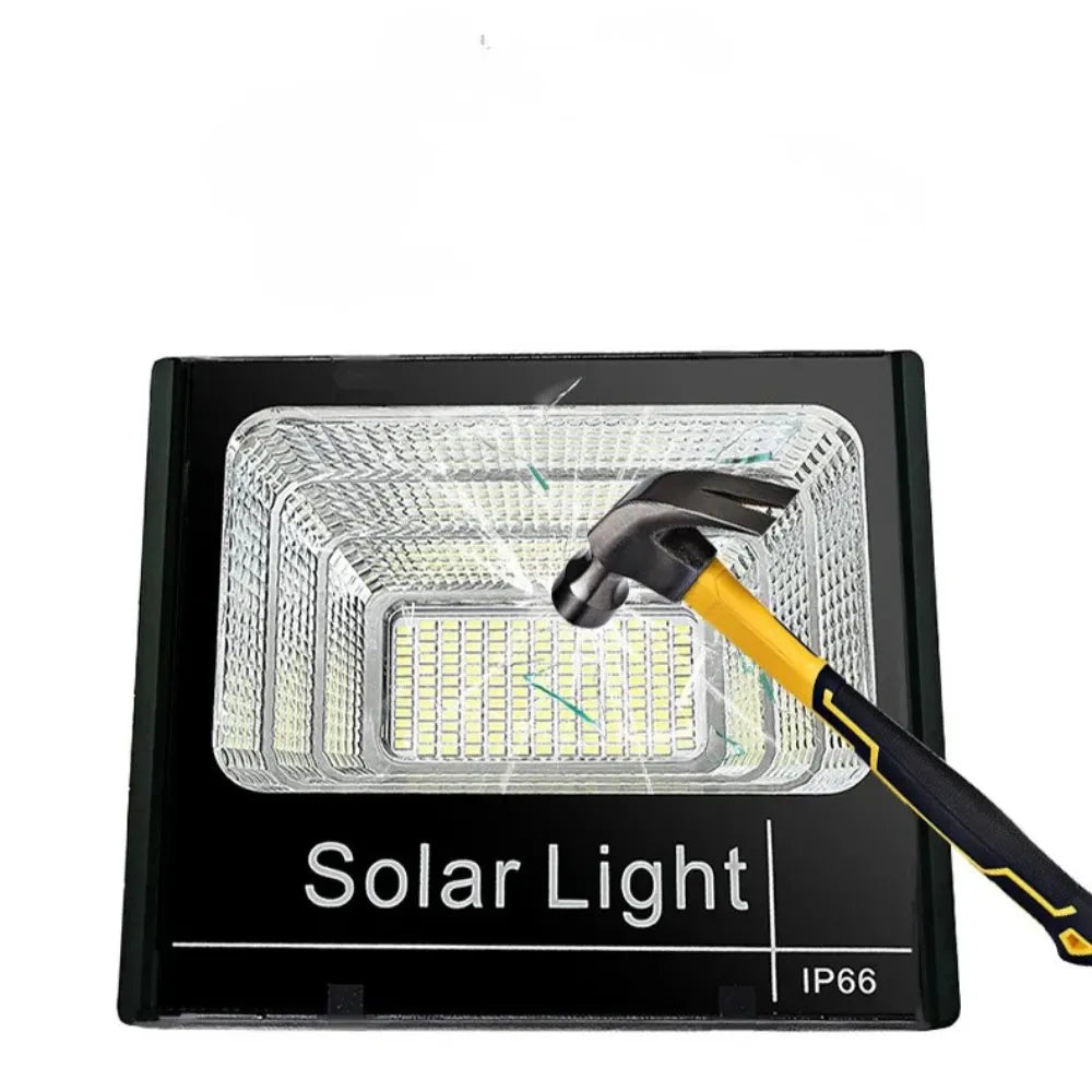 DENX Household Solar Light - DX2075DENX Household Solar Light DX2075 400W LED with Remote Control IP67 Waterproof Solar Powered Outdoor Light