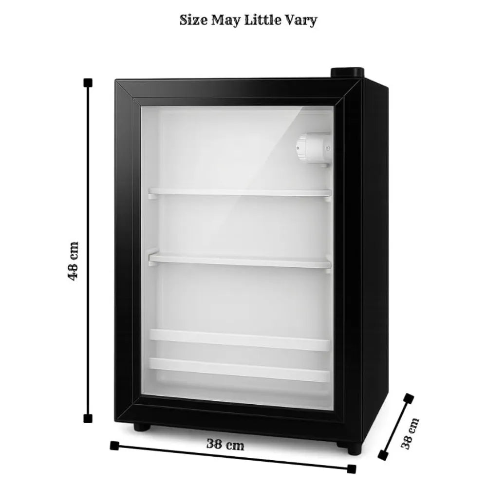 DENX Mini Fridge 29L Direct Cooling Metal Design 55W Power Efficient for Home and Office DX4501