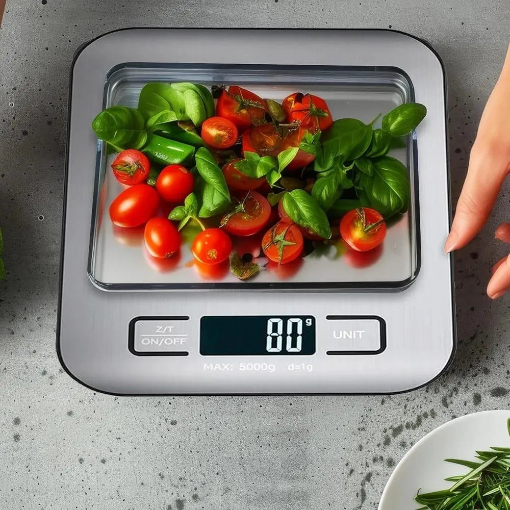 DENX Electronic Kitchen Scale X3629 LCD Display Multi-Unit Measurement with TARE Function Auto Shut-Off