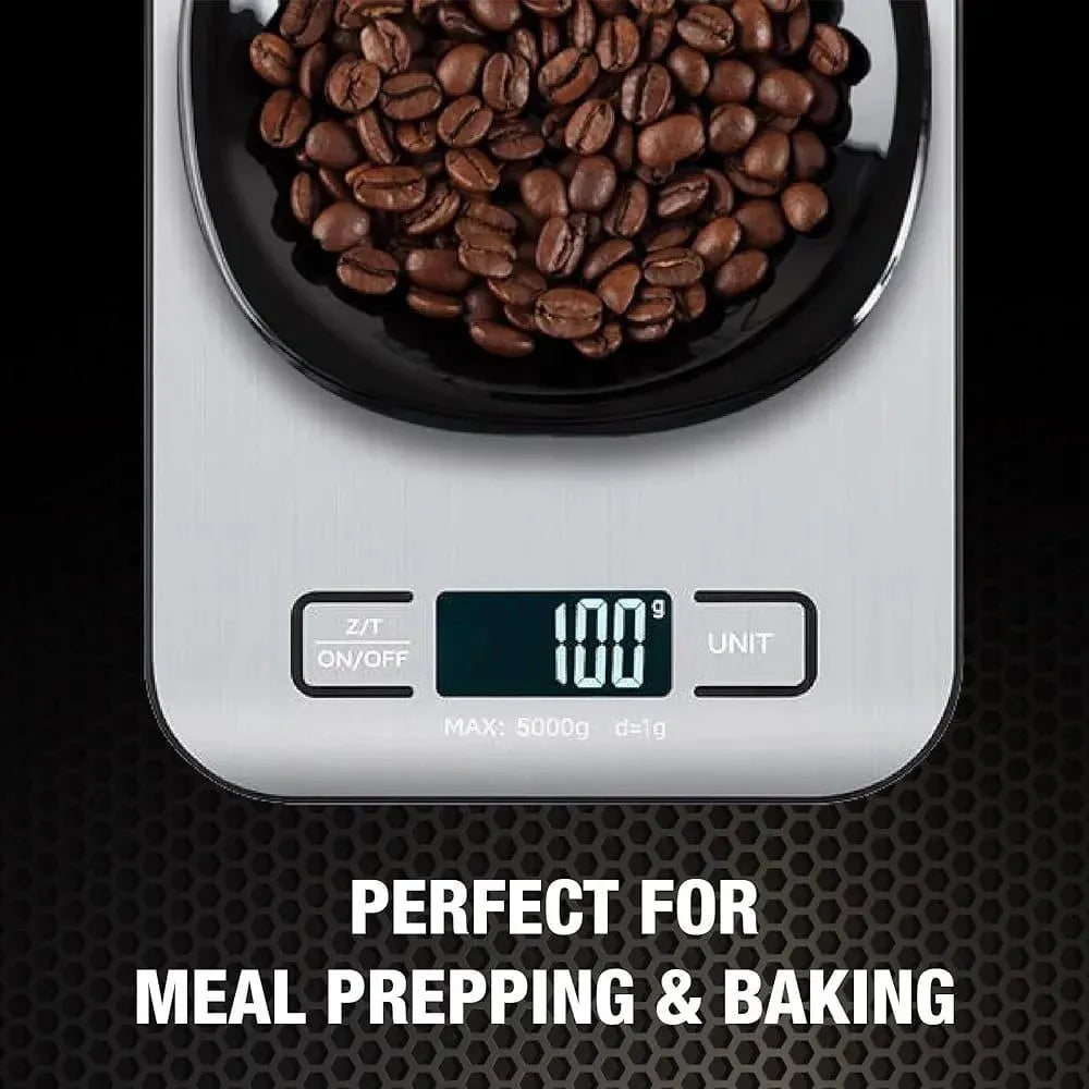 DENX Electronic Kitchen Scale X3629 LCD Display Multi-Unit Measurement with TARE Function Auto Shut-Off