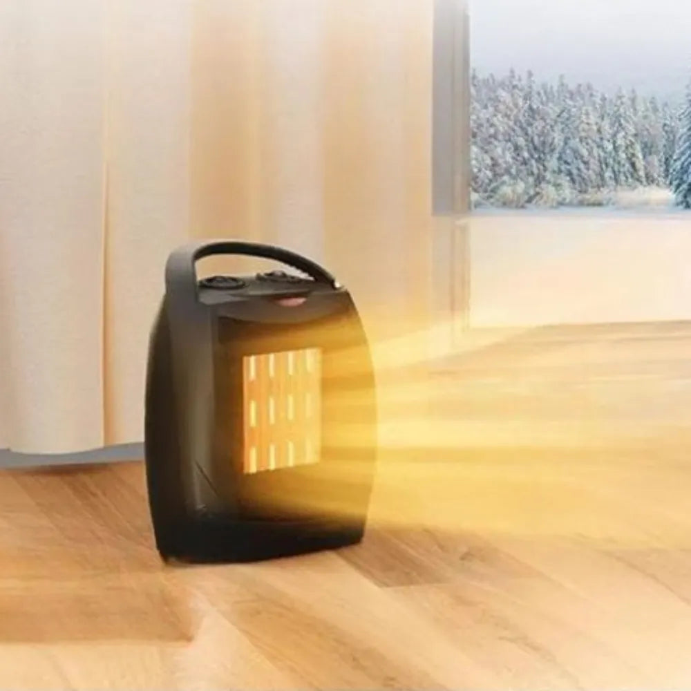 DENX Electric Heater DX2604 1500W 3-Speed Heating Modes 45° Rotating Warm Air for Home Use