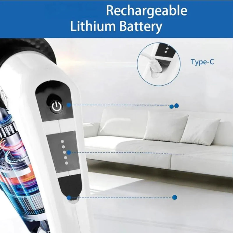 DENX Electric Cleaning Brush DX3630 9-in-1 Multifunctional 2000mAh Battery 25W Power for Home and Car Cleaning